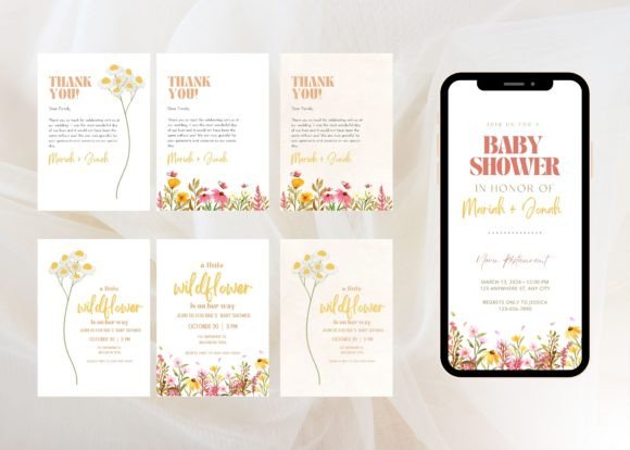 Download DIY Minimalist Baby Shower Invitations - Baby shower Collection