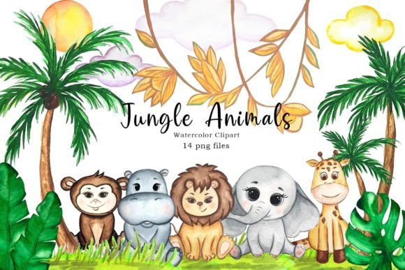 Download Jungle Clipart, Safari, Safari Animals - Premium Resources