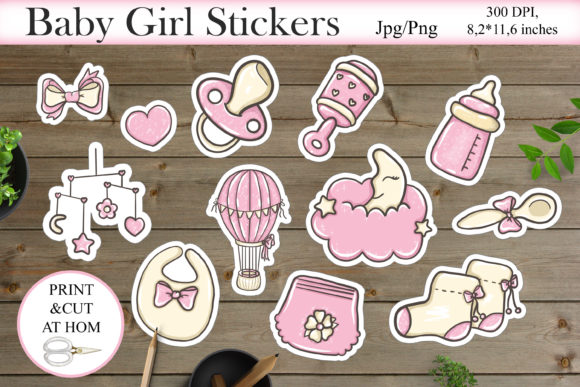Download Baby Shower Printable Stickers Design - Baby shower Collection